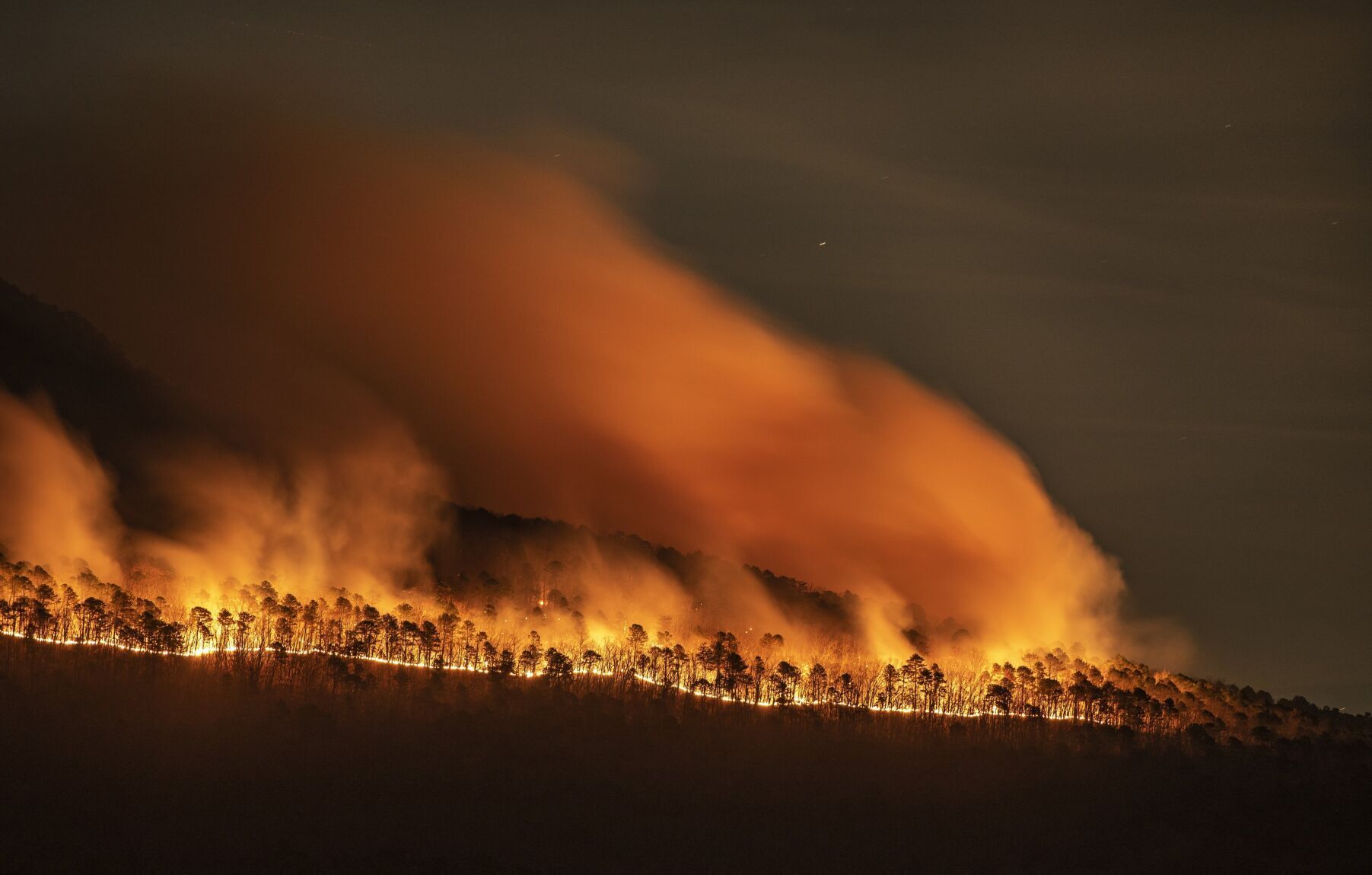 Pilot Mountain Fire